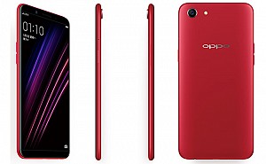 Oppo A1 Red Front,Back And Side