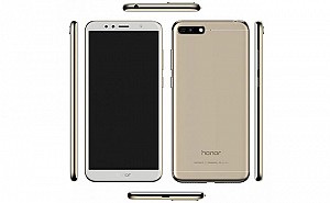 Huawei Honor 7A Platinum Gold Front,Back And Side