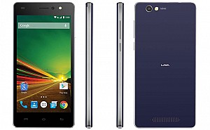 Lava A71 Blue Front,Back And Side