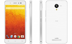 Lava Iris X1 Selfie White Front,Back And Side