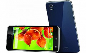 Lava Iris Pro 20 Dark Blue Front,Back And Side