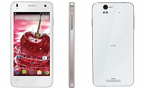 Lava Iris X1 White Front,Back And Side