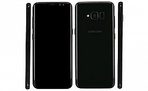 Samsung Galaxy S8 Lite Back, Front And Side