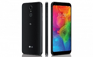 LG Q7 Front, Side And Back