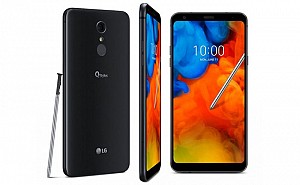 LG Q Stylus α Front, Side and Back
