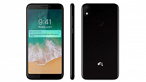 Micromax Canvas 2 Plus (2018) Front, Side and Back