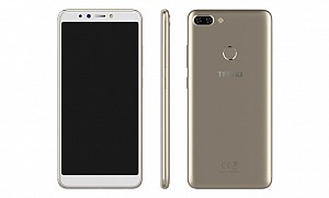 Tecno Camon iTwin Front, Side and Back