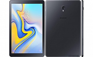 Samsung Galaxy Tab A 10.5 Black Front and Back