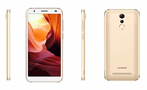 Coolpad Mega 5A Front, Side and Back