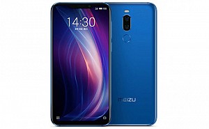 Meizu X8 Front and Back