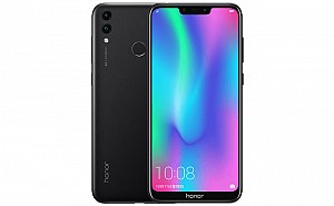 Honor 8C Front and Black