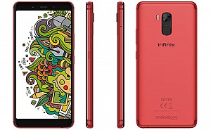 Infinix Note 5 Stylus Front, Side and Back