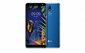 LG K40 Front and Back