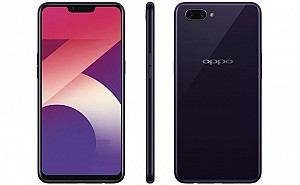 Oppo A3s 4GB Front, Side and Back