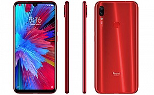 Xiaomi Redmi Note 7S Front, Side and Back