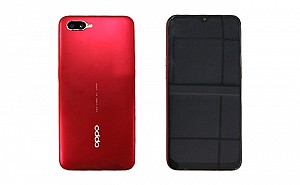 Oppo A1s Front and Back