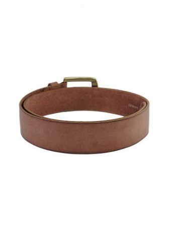 Wrangler Men Leather Brown Belt