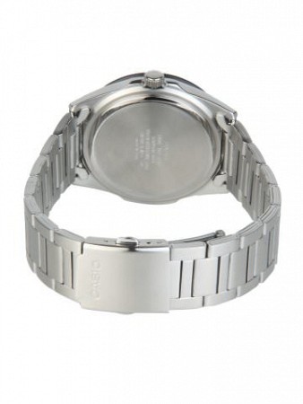 Casio Men Analog Silver Steel Watch