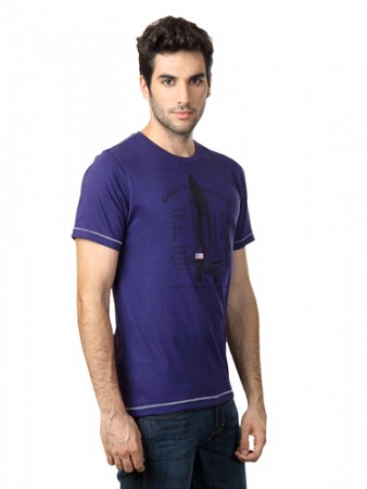 Locomotive Men purple t-shirt