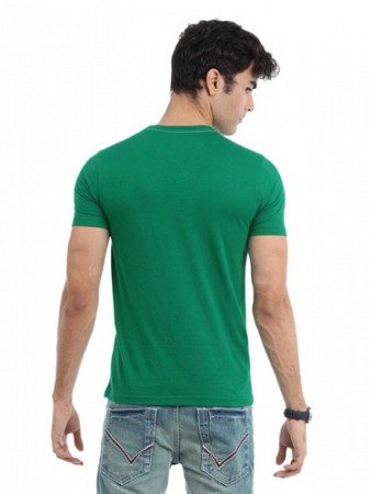 Locomotive Men Green T Shirt