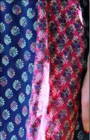 Jaipur Kurti Cotton fabric Red color