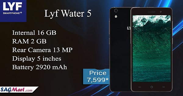Lyf Water 5 Specifications