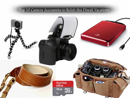 Top 10 Camera Accessories to Relish this Diwali Vacations