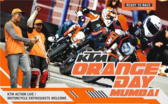 KTM Orange Day Mumbai