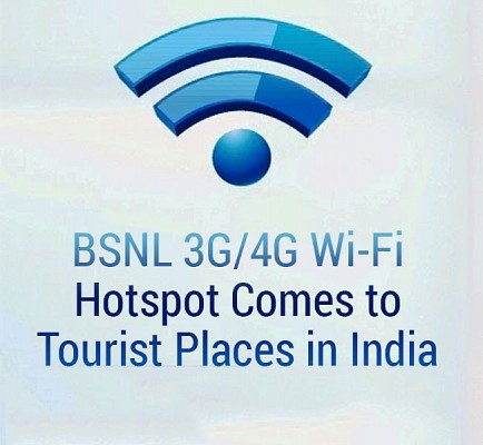 BSNL Wi-Fi Hotspot with 3G 4G