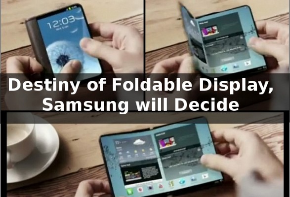 Samsung Device with Foldable Display