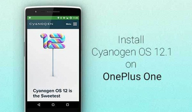 OnePlus One with Cyanogen 12.1 OS update