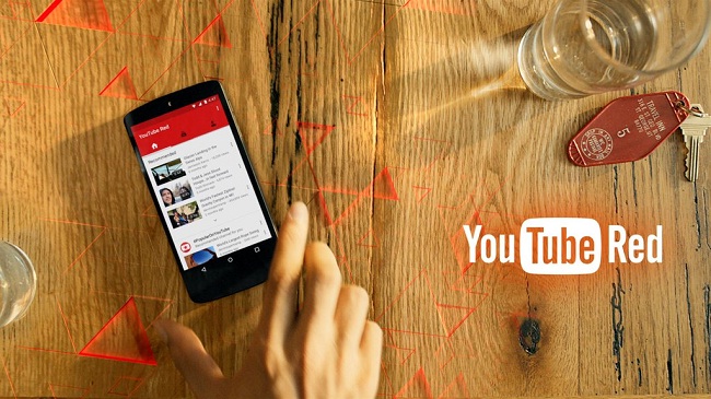 YouTube Red ad-free subscription service 