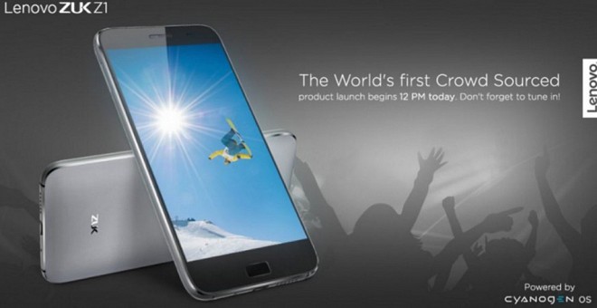 Lenovo Zuk Z1 with Cyanogen OS 12.1 launched in India