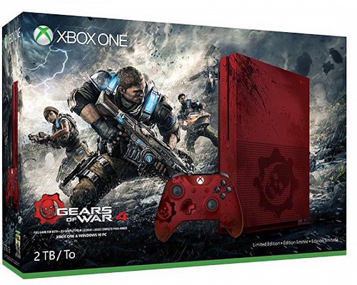 Xbox One S Console Images And Price of Gears Of War 4 Leaked Online