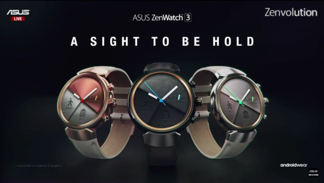 Asus comes up with ZenWatch 3 sporting 1.39 inch Round AMOLED display at INR 17,000 in IFA 2016.