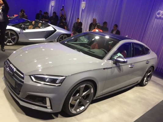2016 Paris Motor Show: India-bound Audi A5 and S5 Exhibited