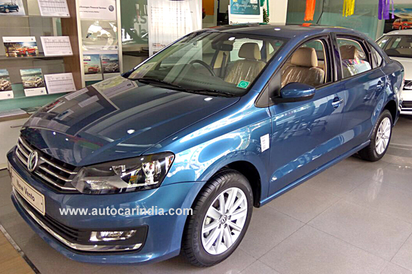 New Volkswagen Vento with new Colour Shade and Updated Diesel engine