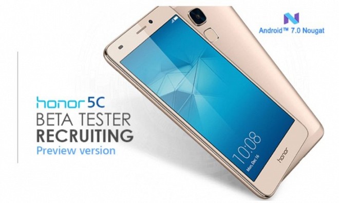 Huawei Honor 5C Android 7.0 Update