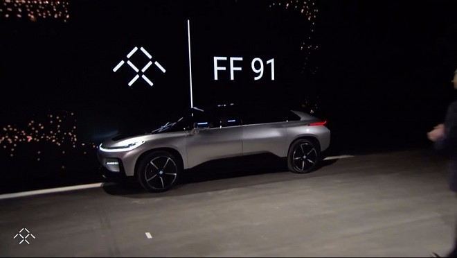 Faraday Future Reveals its First Production-Intent Vehicle