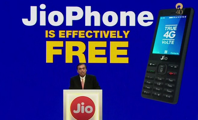 Reliance JioPhone India launch