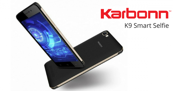 Karbonn Launches K9 Smart Selfie Smartphone