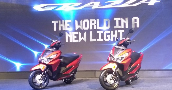 Honda Grazia Scooter Launched in India at INR 57,897