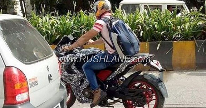 Pulsar RS 200 has been spotted during testing in Pune