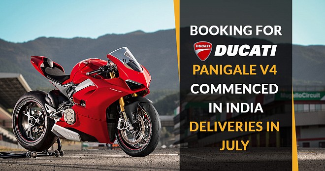Booking for Ducati Panigale V4