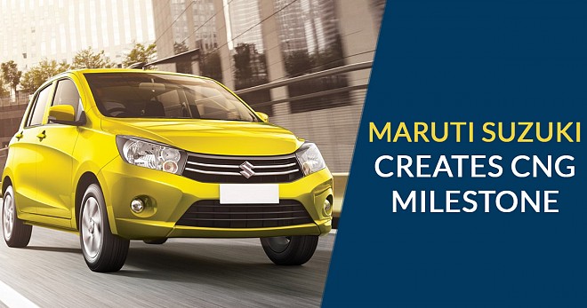 Maruti Suzuki Creates CNG Milestone
