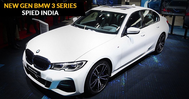 New Gen BMW 3 Series Spied India
