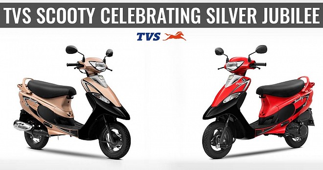 TVS Scooty is Celebrating Silver Jubilee