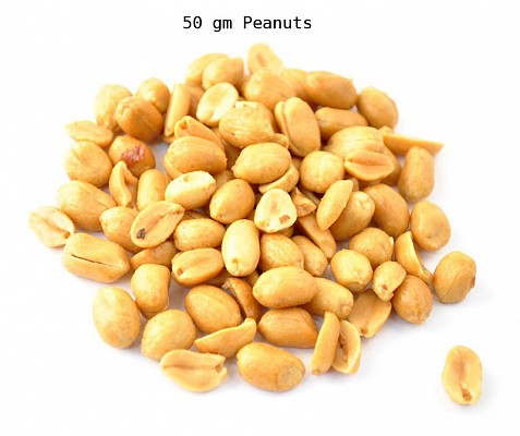 50 gm peanuts