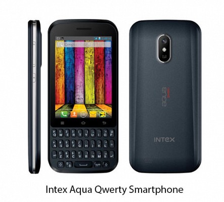 Intex Aqua Qwerty Smartphone
