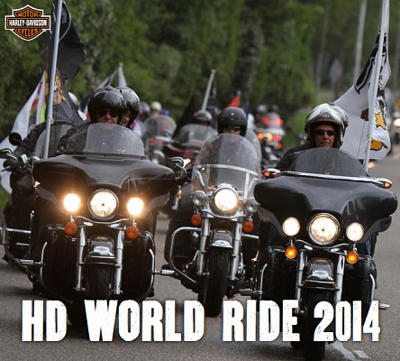Harley-Davidson World Ride 2014